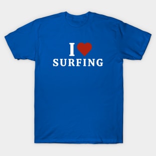 I Love Surfing T-Shirt